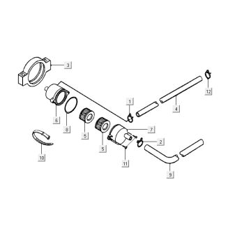 Luchtfilter Kymco Vitality 50 2-takt AC blauw