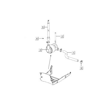 Luchtmembraan Kymco Agility 12" 125 blauw