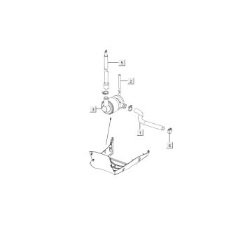 Luchtmembraan Kymco Agility RS 4-takt wit 09