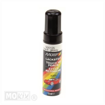 Motip lakstift glanszwart 12 ml