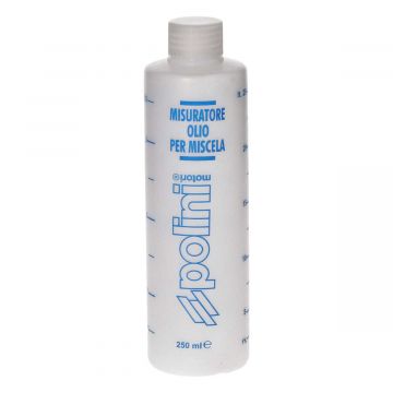 Oliemaatbeker Polini 250ml met deksel 2-takt mengolie 121.500
