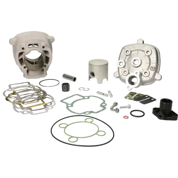 Cilinder met cilinderkop -Malossi 70 cc MHR- Piaggio LC 2-takt 318455