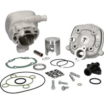 Cilinder met cilinderkop Malossi 70cc 47mm MHR Replica Peugeot 50 LC 2-takt verticaal - Speedfight 1 50 LC/Speedfight 2 50 LC/X-fight 50 319477