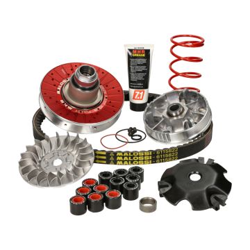 Variomatic set (overrange kit) Malossi MHR alu Minarelli Booster/Flipper/Mach/Nitro/Ovetto/Stunt/Aerox/BWS/Jog/Neos/Slider/Spy/Why/Zuma/SR/Amico/Area/Gulliver/Rally/Scarabeo/491/Ark/Dragster/F12/F15 6118884