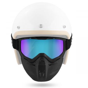 Masker + goggles Vito irridium universeel