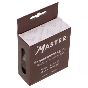 Master schuurlinnen middel K80 5m