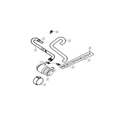 Membraan Kymco Maxxer 90 Zwart