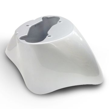 Voorspatbord Piaggio Zip Sp metallic zilver