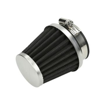 Powerfilter/luchtfilter open 48mm aansluiting carburateur Type K&N Supertec