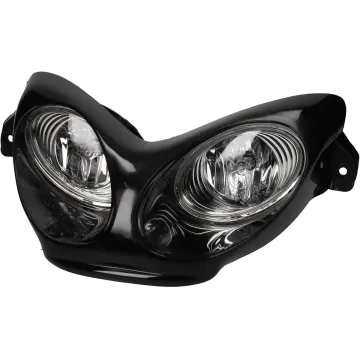 Koplamp Yamaha Aerox/MBK Nitro H3 zwart