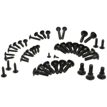 Mezoly Beplatings schroefset voor Piaggio Zip 2000 Zwart