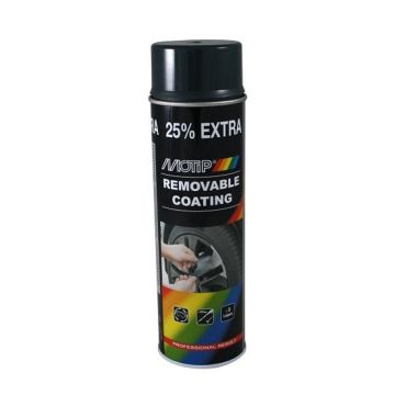 Spuitbus sprayplast carbon 500ml Motip