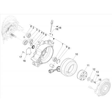 Carter - Stator - Rotor Vespa Elettrica Vespa Elettrica 25km/u SCH Euro 5 2021