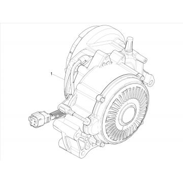 Elektromotor Vespa Elettrica 25km/u SCH Euro 5 2021