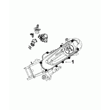 Motorblok compleet  Peugeot Django origineel Euro 4