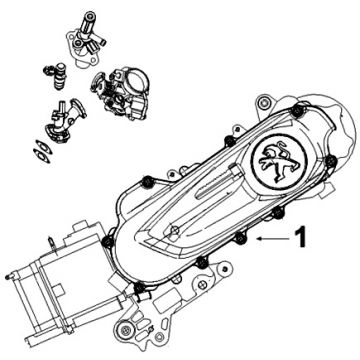 Motorblok compleet Peugeot Kisbee origineel Euro 4 2018→ Motor-Peugeot-Speedfight-3-LC
