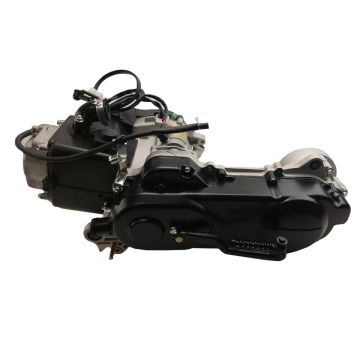 Motorblok compleet GY6 139QMB 12 inch (korte as)  Euro 2/3 China scooters / Agility 12 inch/ Like / Kisbee / Django / Fiddle &lt;2009 / Orbit ←2009