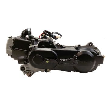 Motorblok compleet GY6 139QMB 12 inch (lange achteras) China scooters