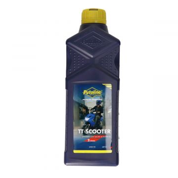 Motorolie Putoline 2-takt TT scooter Vol Synthetisch  1 liter