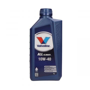 Motorolie Valvoline 10W40 4-takt  All Climate 1 liter (half-synthetisch)