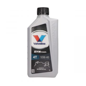Motorolie Valvoline 10W40 4-takt Synpower 1 liter (vol symthetisch)