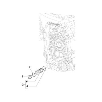 Oliefilter Vespa LX 50 4-takt 4V 45km/u