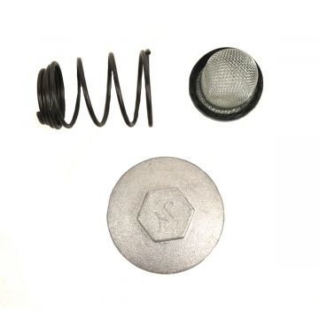 Oliefilterset filter-bout-veer type China GY6 50cc 4-takt Fiddle 1/Orbit 1/V-Clic/Kisbee/Django/Tweet/Agility/People S/New Dink/Filly/Like/Sento/Super 8/VP/Vitality