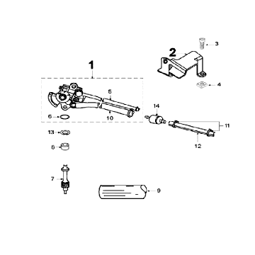 Oliepomp Variabel Peugeot Speedfight 2 50 2-takt AC Zwart