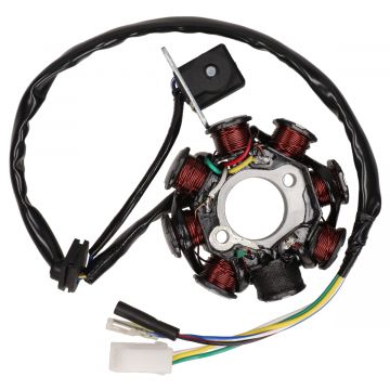 Ontsteking type China 4-takt GY6 50-150cc versie 2  8-polig
