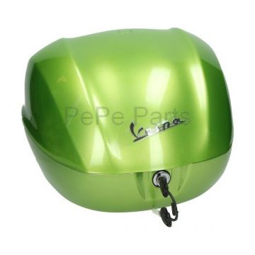 Topkoffer 32 liter groen metallic 341/ a Vespa sprint origineel