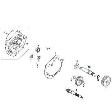 Vertanding - Overbrenging Peugeot V-Clic 50 4-takt AC