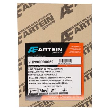 Pakkingpapier dun ongewapend 0.50x140x195mm Artein