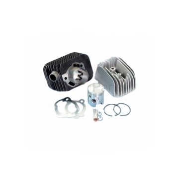 Cilinder met cilinderkop Polini 63cc 43mm Racing Vespa-Gilera Ciao/Citta/SI/Bravo/Boxer/Boss/Grillo (pistonpendiameter 12mm) 140.0065/R
