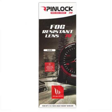 Pinlock anti-fog helder helm MT Blade SV/Stinger/Thunder 2/Thunder 3/Mugello V12-vizier full vision