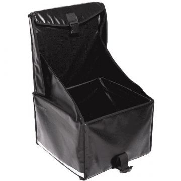 Pizzakoffer 45x45x35cm universeel fiets/ scooter/ bromfiets zwart (opening boven)isolerend en waterdicht