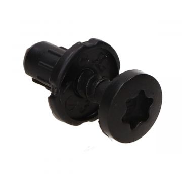 Plastic schroef + plug D6X12 L10 origineel per stuk