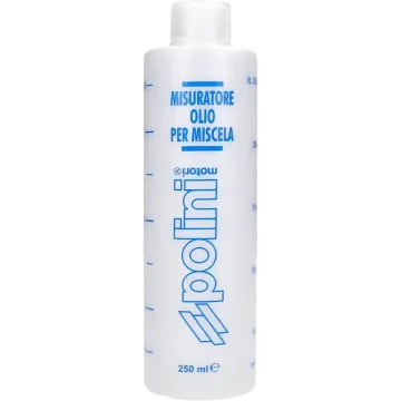Oliemaatbeker Polini 250ml met deksel 2-takt mengolie 121.500