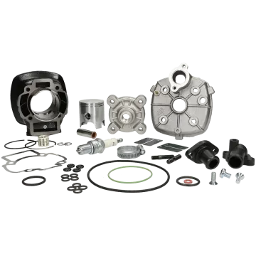 Cilinder met cilinderkop - Polini 70 cc Corsa- Piaggio LC 2-takt 140.0183R