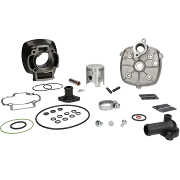 Cilinder met cilinderkop - Polini 70 cc Sport- Piaggio LC 2-takt 140.0183