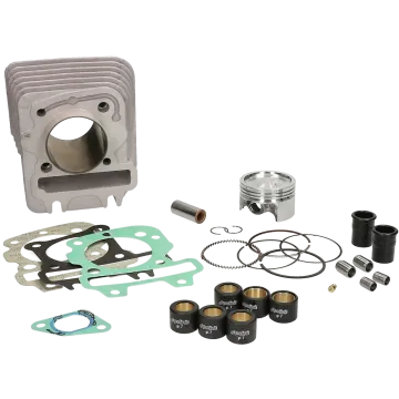 Cilinder Polini 79 cc Sport Piaggio 50 4-takt 3V/4V I-get Euro4/5 AC motorblok 140.0223