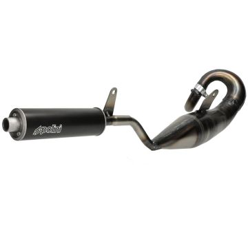 Uitlaat -Polini Sport- blank Piaggio/Vespa bromfiets 50 Ciao/Bravo/Citta  200.0132