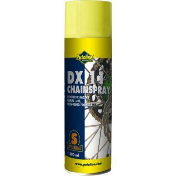 Kettingspray-smeermiddel synthetisch DX11 Putoline 500ml spuitbus (waterafstotend)