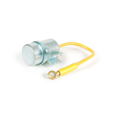 Condensator RMS diameter 18x27 mm Vespa Ciao SC,Bravo,Boxer met montageoog,1 kabel (geel)