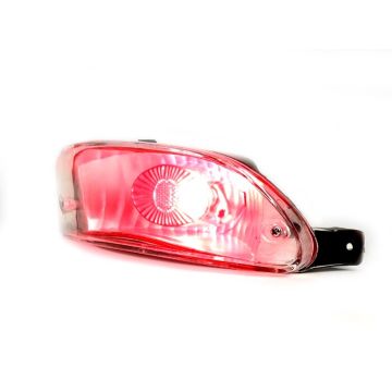 Achterlicht BGM STYLE helder glas neon Peugeot Speedfight1 rood