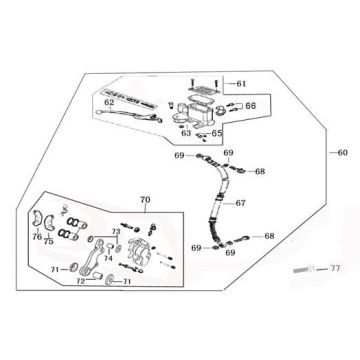 Remcilinder - Remhendel - Remleiding - Remklauw - Remblokken AGM Joy wit