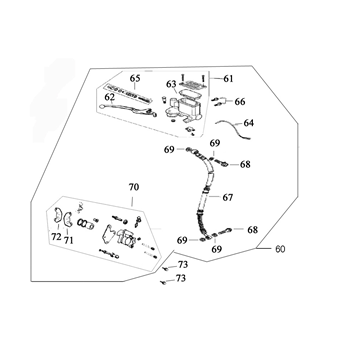 Remcilinder - Remhendel - Remleiding - Remklauw - Remblokken AGM New Flash blauw