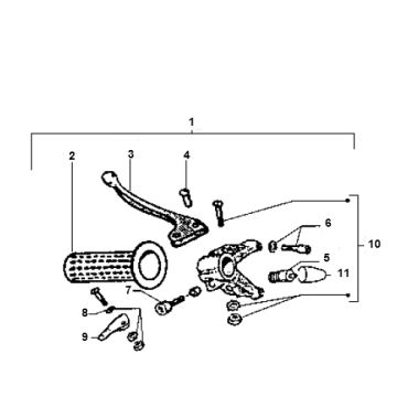 Remhendel Piaggio Ciao