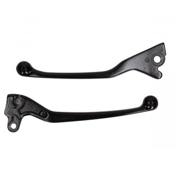 Remhendel set glanszwart Piaggio Primavera/Sprint/LX/S/Runner/GTV 300cc/GTS/GT/Electtrica/Scarabeo/NRG/Medley 125-150cc/Liberty/Fly/Storm 497042 origineel