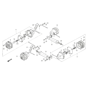 Richtaanwijzers Honda MTX 50/ MTX 80