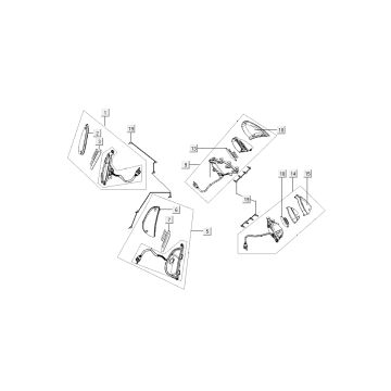 Knipperlichten Kymco New Sento 50i 4-takt Wit